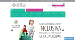 Desktop Screenshot of juguetesuniversales.com