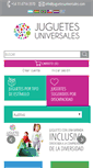 Mobile Screenshot of juguetesuniversales.com